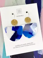 Moe Moe Maggi Enid Organic Bell Circles Hoop Earring