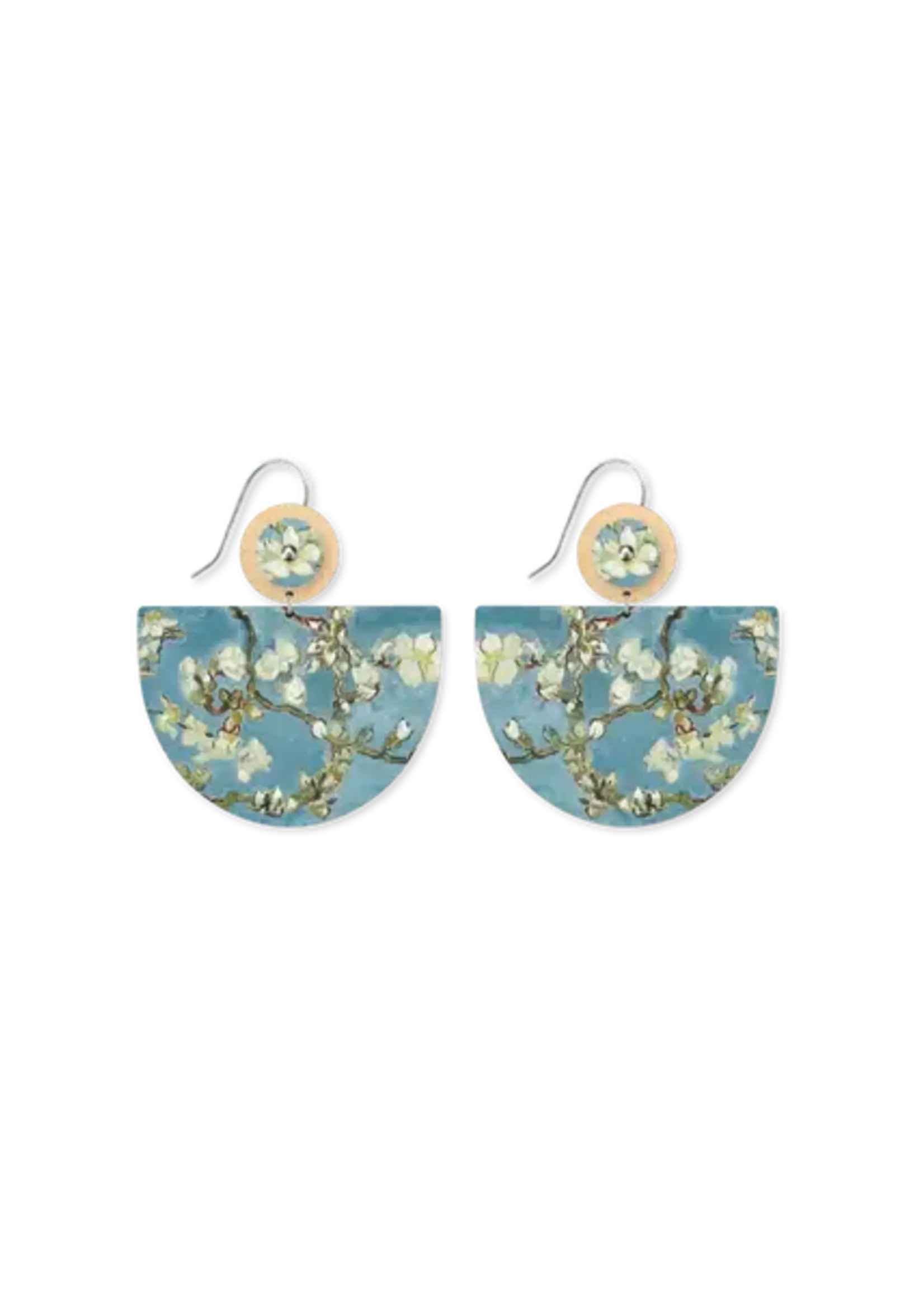 Moe Moe Almond Blossom Large Ball Circles Drop