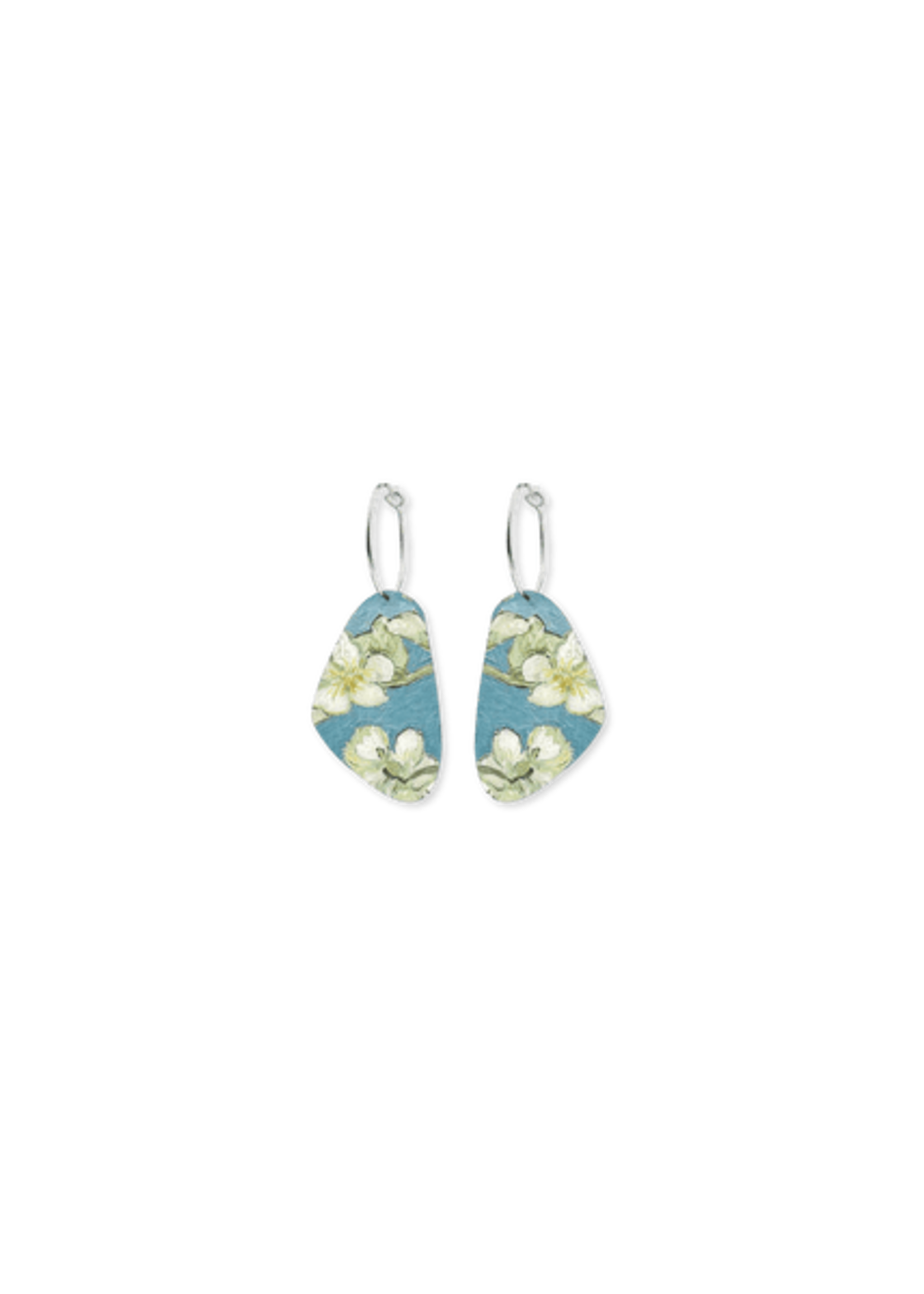 Moe Moe Almond Blossom Pipi Hoop Earring