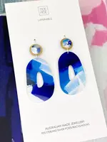 Moe Moe Maggi Enid Organic Oval Drop Earring