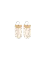 Moe Moe Earth Ecru Layered Tab Drop