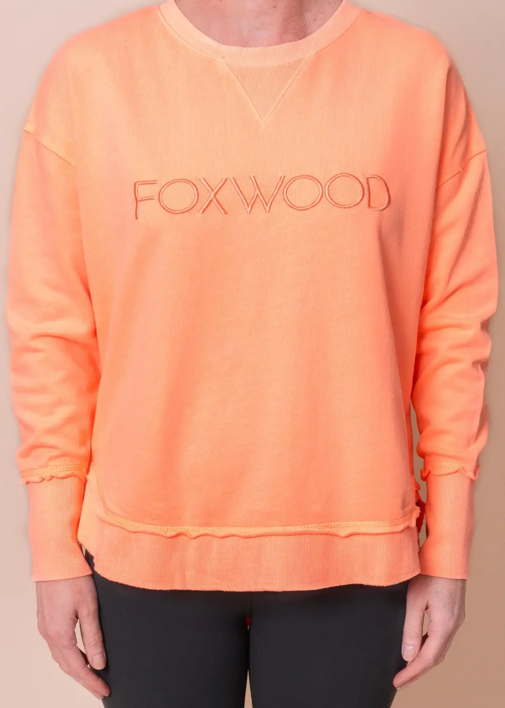 Foxwood Simplified Crew Neon Peach