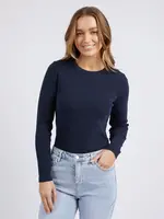 Foxwood Scoop Long Sleeve Tee