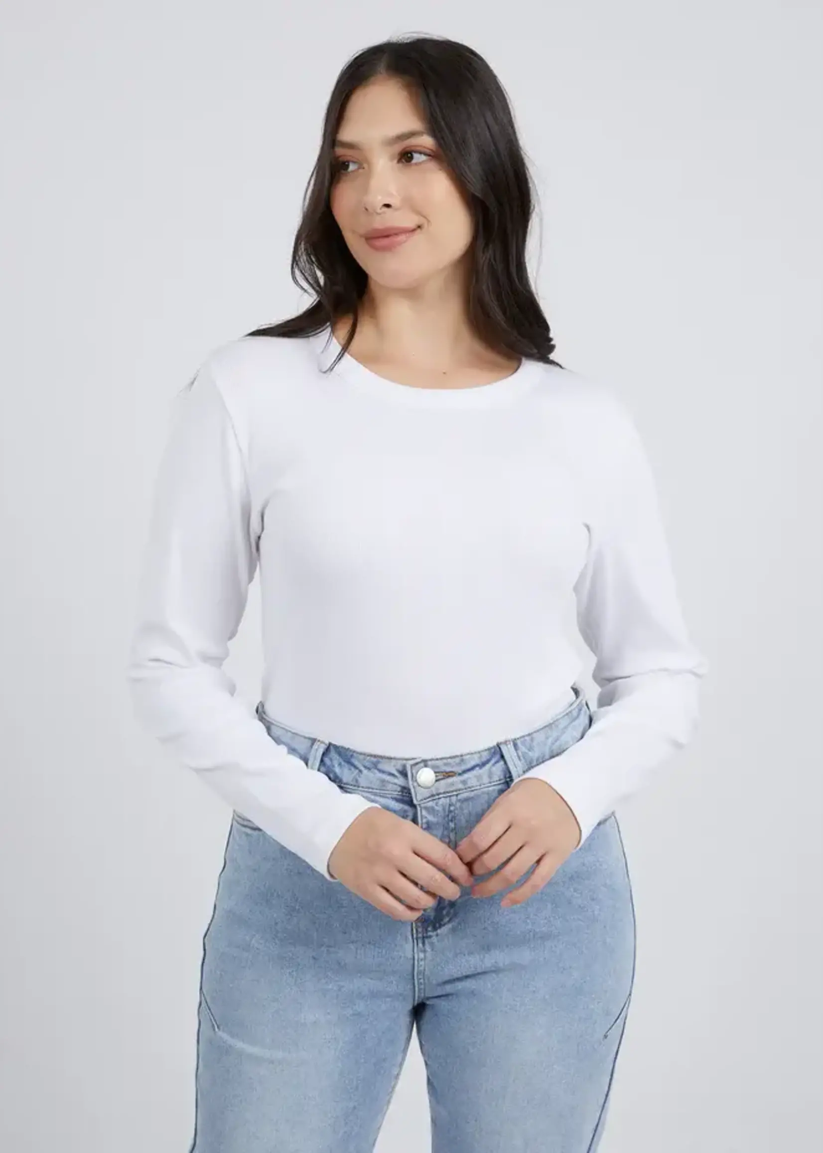 Foxwood Scoop Long Sleeve Tee