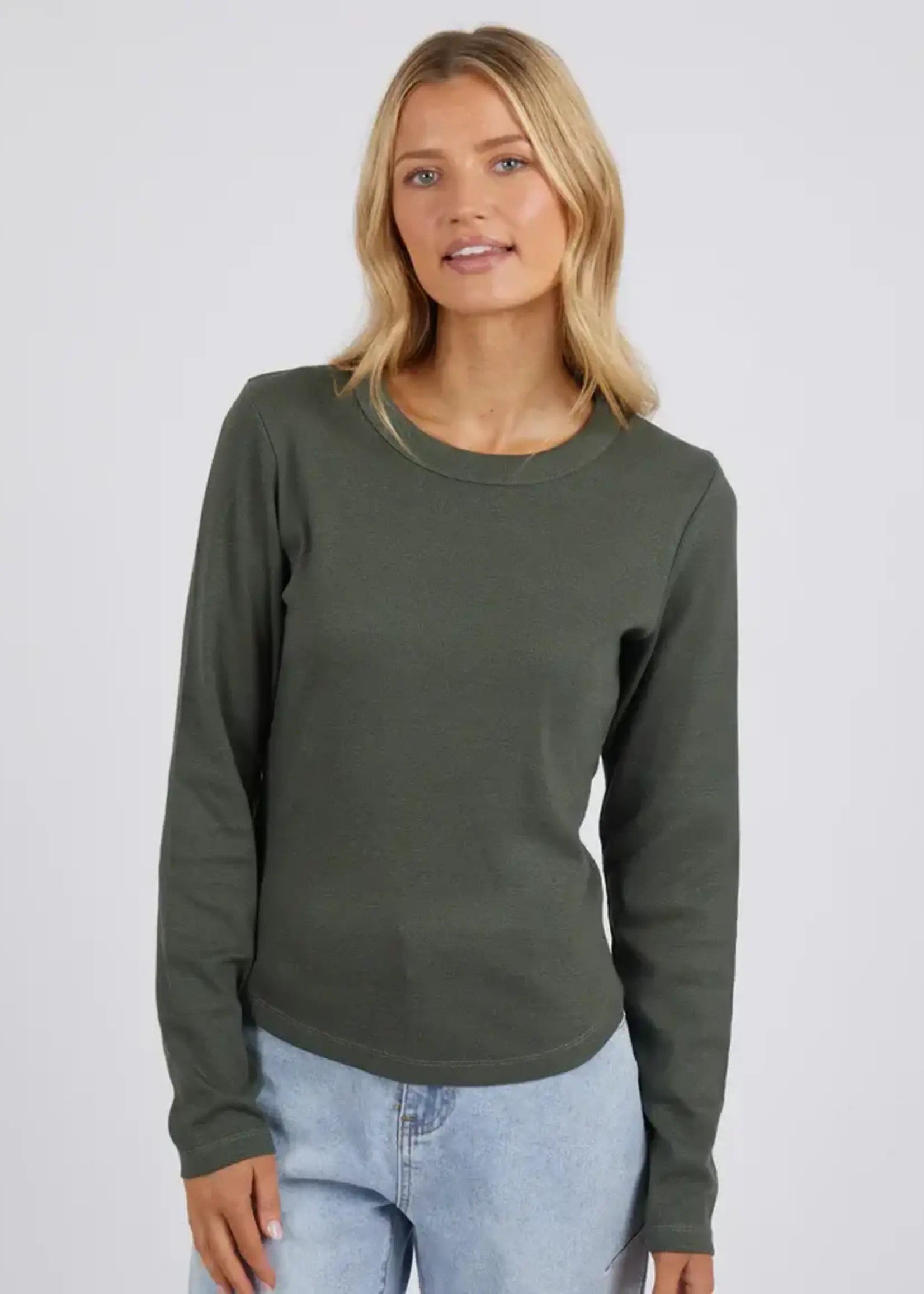 Foxwood Scoop Long Sleeve Tee