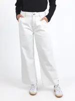 Elm Izzy Wide Leg Jean White