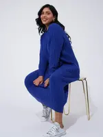 Haven Cadiz Knit Dress Cobalt