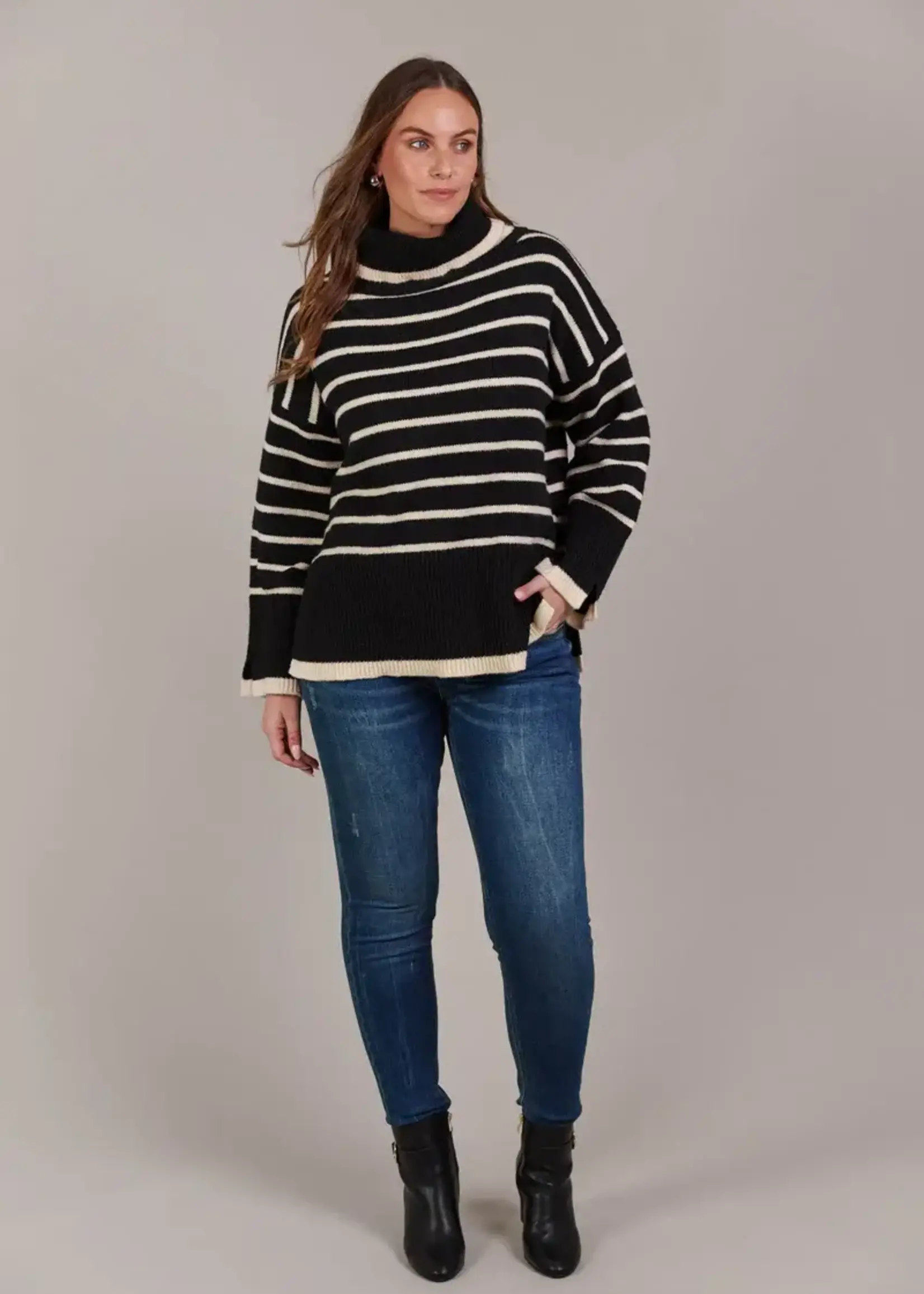 Eb & Ive Katana Roll Neck Knit