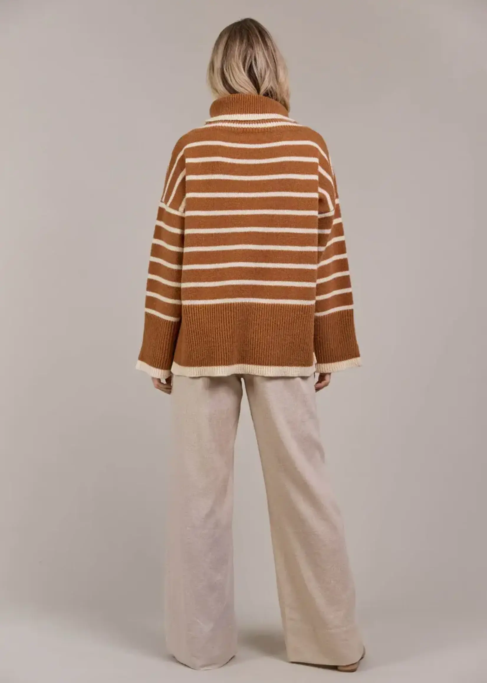Eb & Ive Katana Roll Neck Knit
