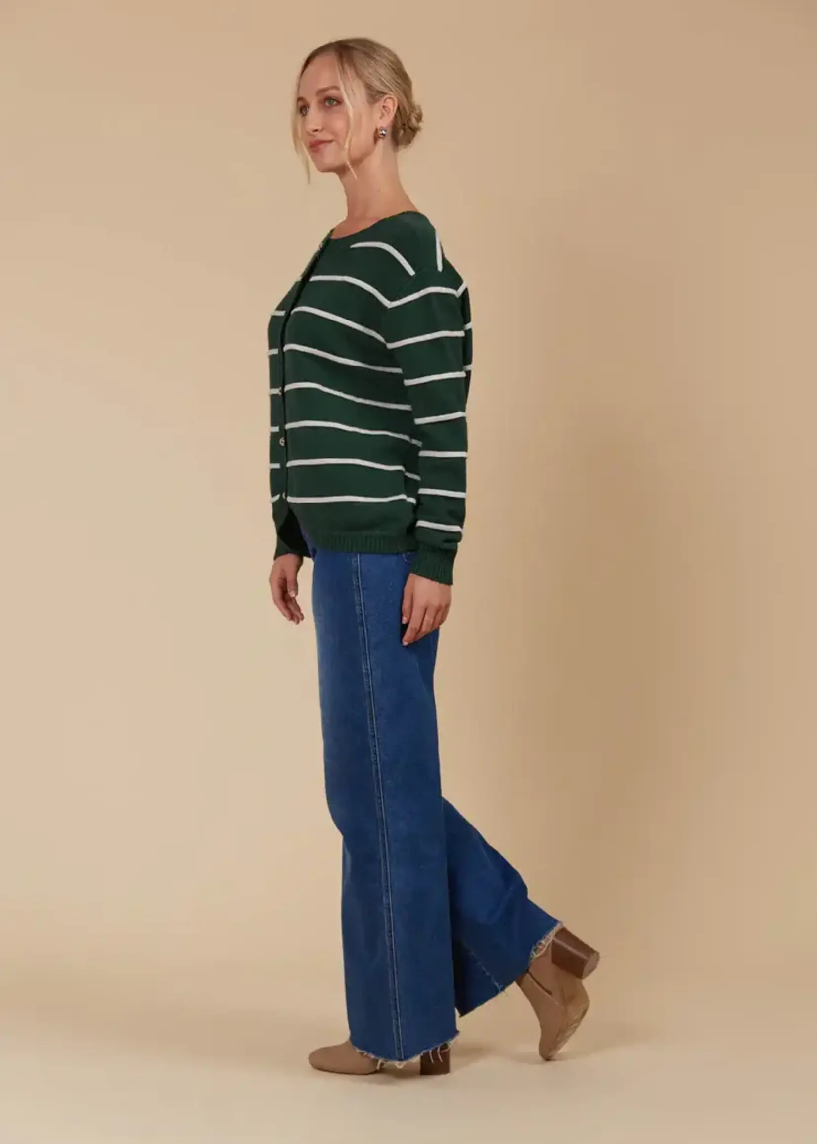 Isle Of Mine Juno Stripe Jumper/Cardigan