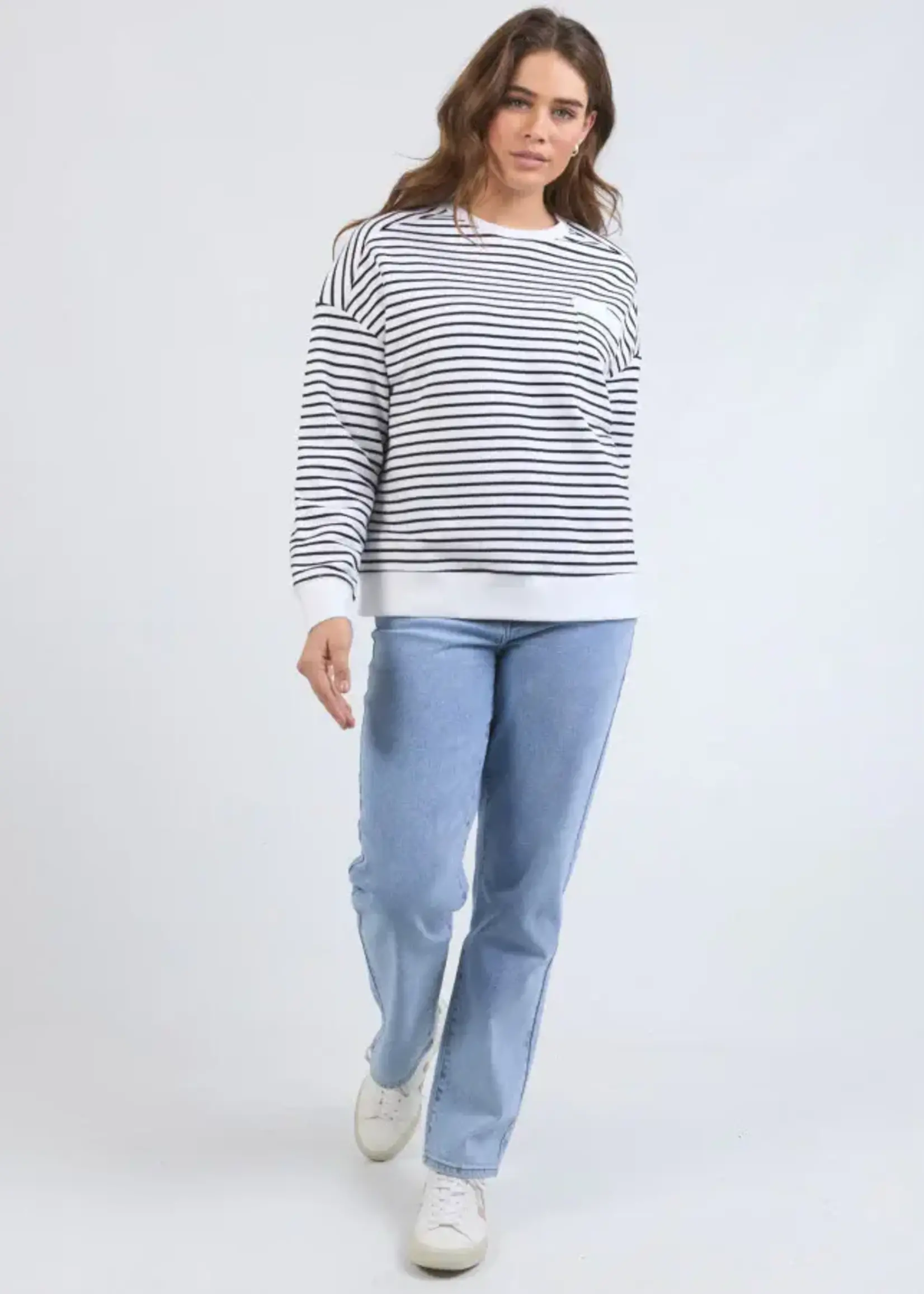 Foxwood Original Stripe Crew