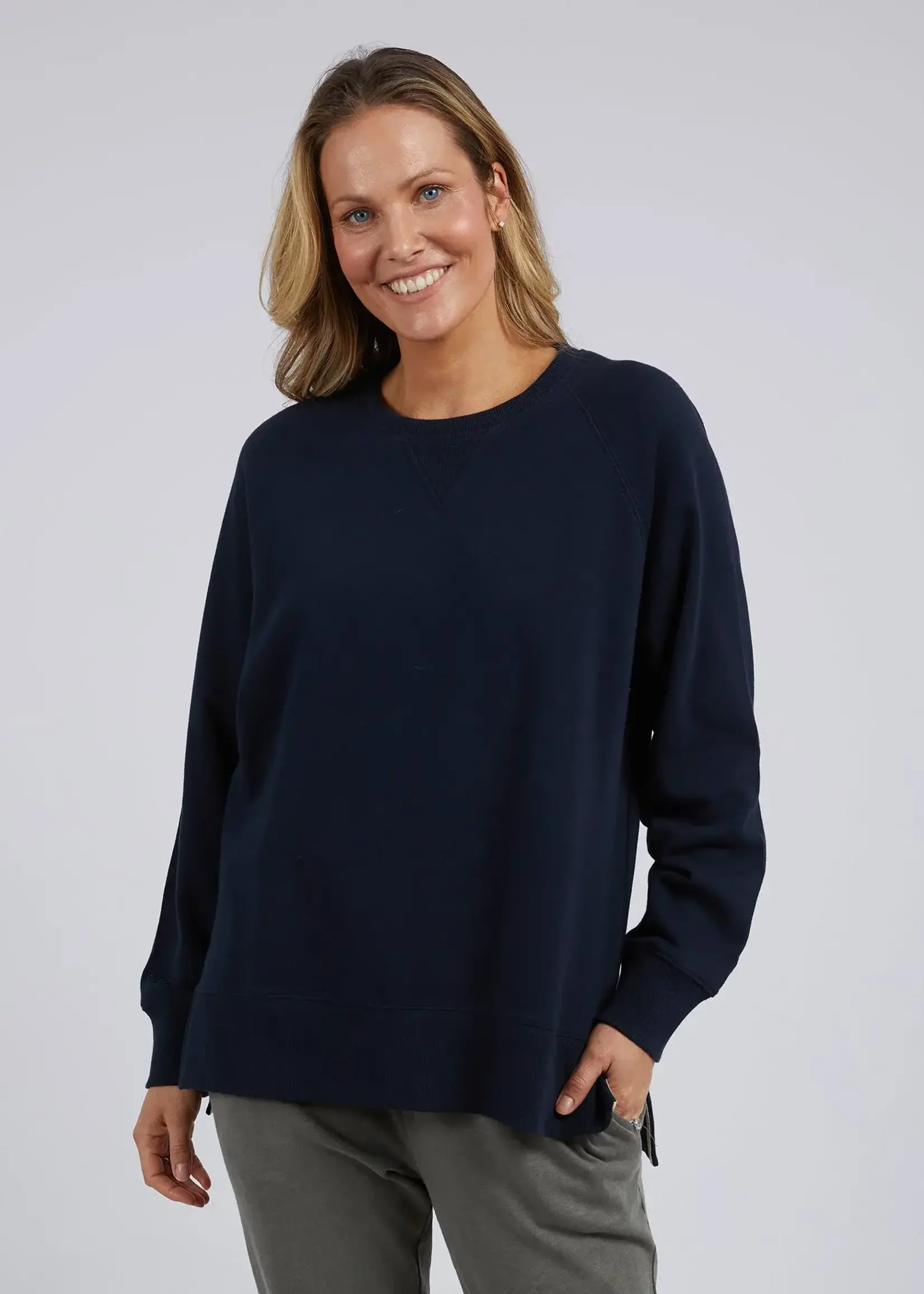 Elm Melbourne Crew Navy