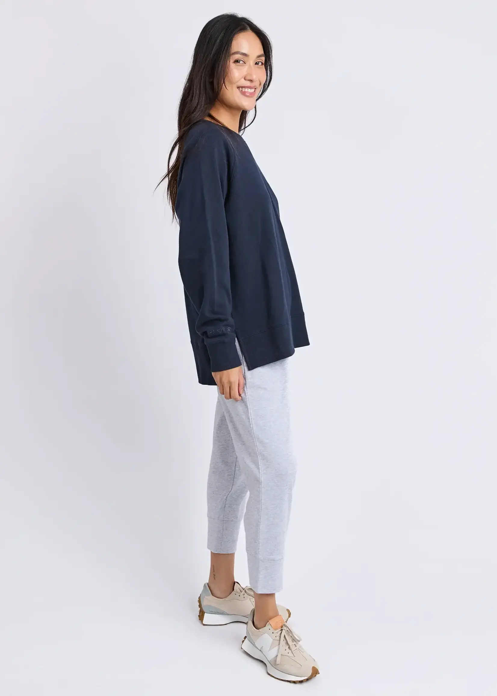 Elm Melbourne Crew Navy