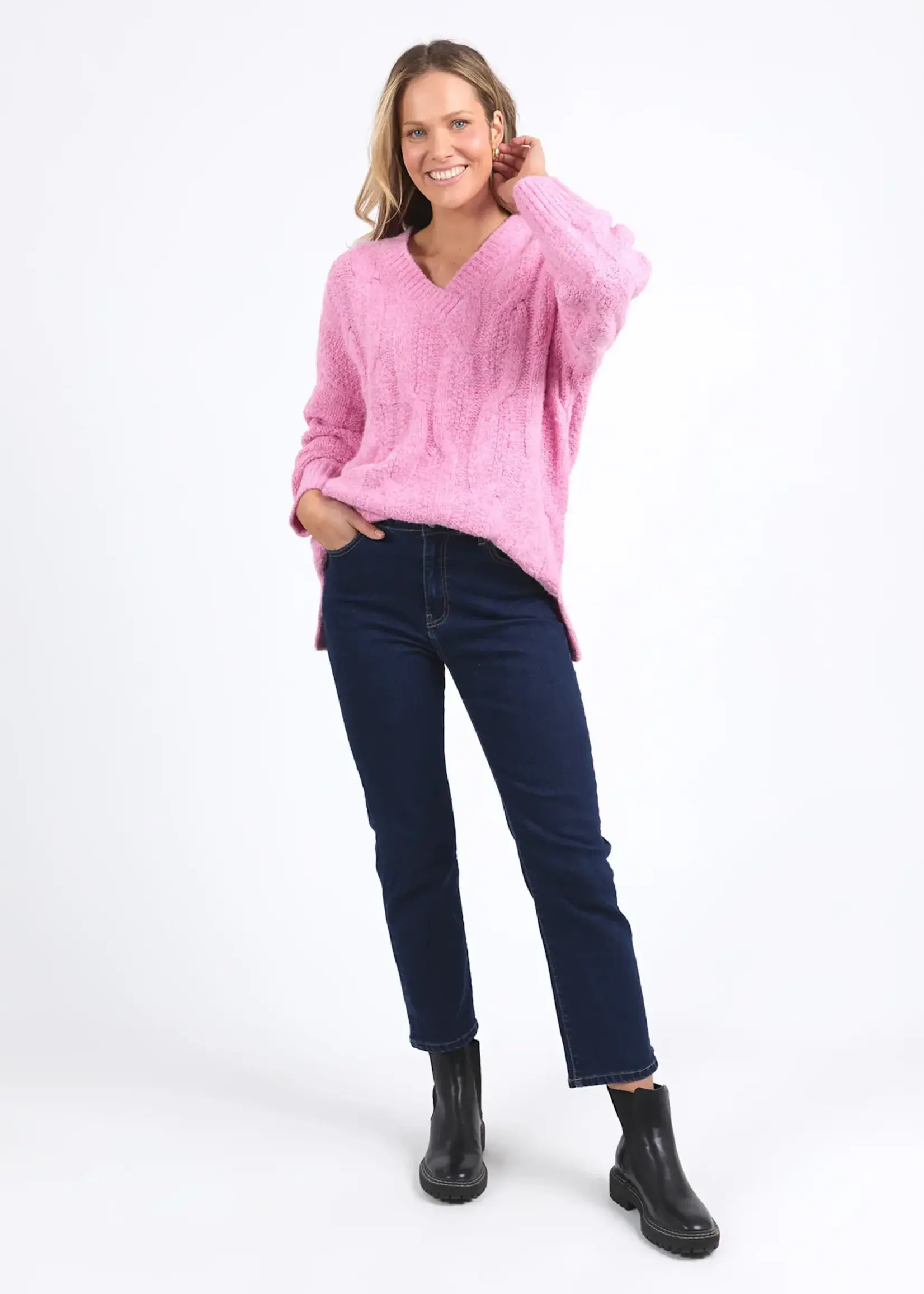 Elm Tallulah Cable Knit
