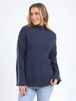 Foxwood Oliver Knit Dark Blue