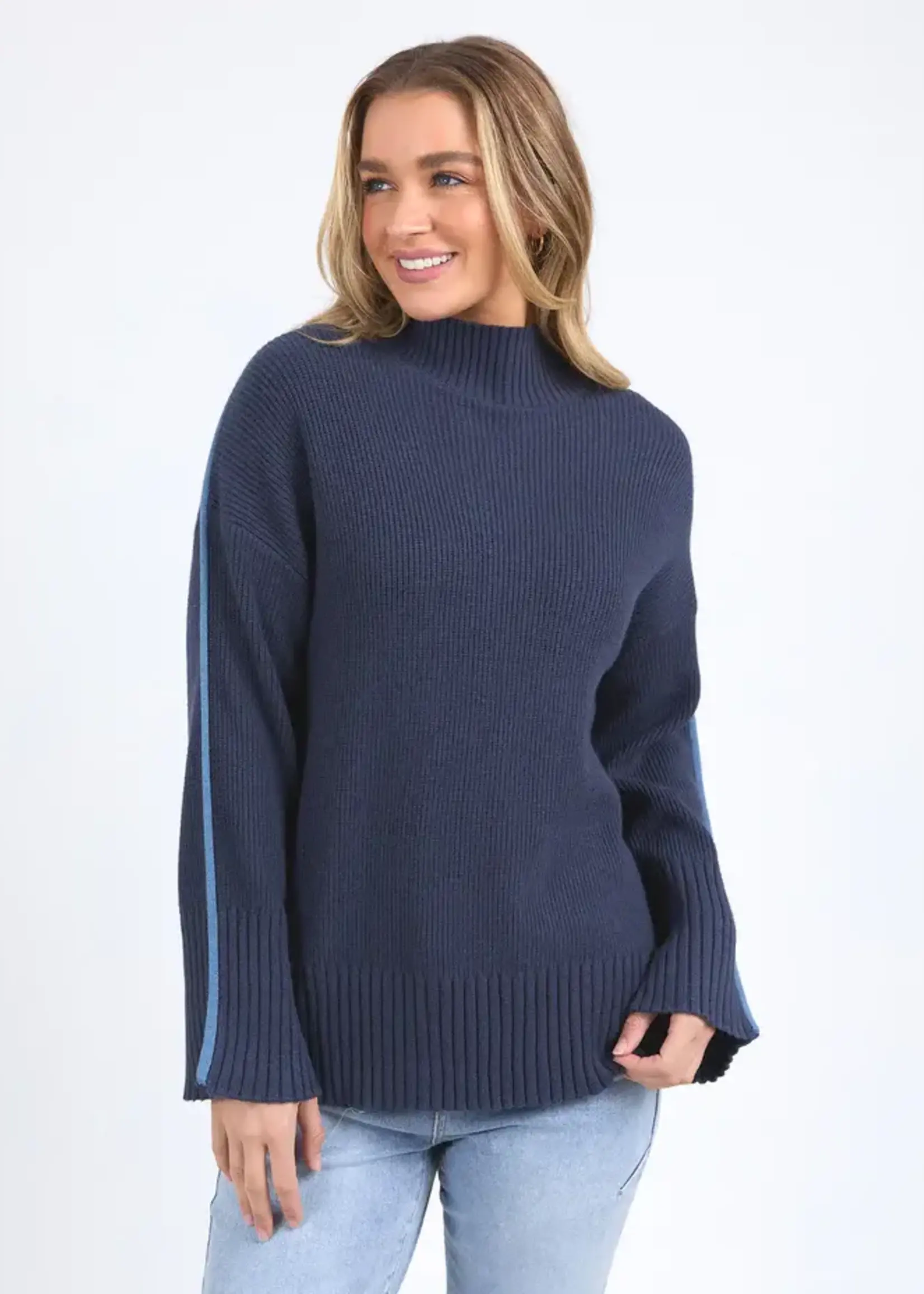 Foxwood Oliver Knit Dark Blue