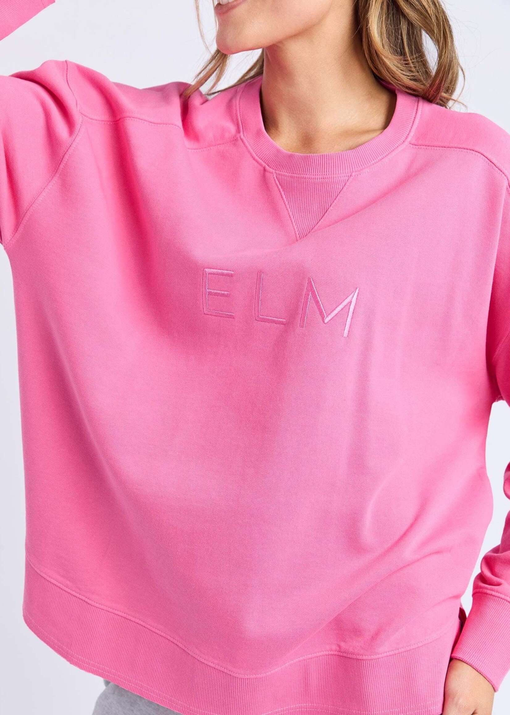 Elm Established Crew Aurora Pink