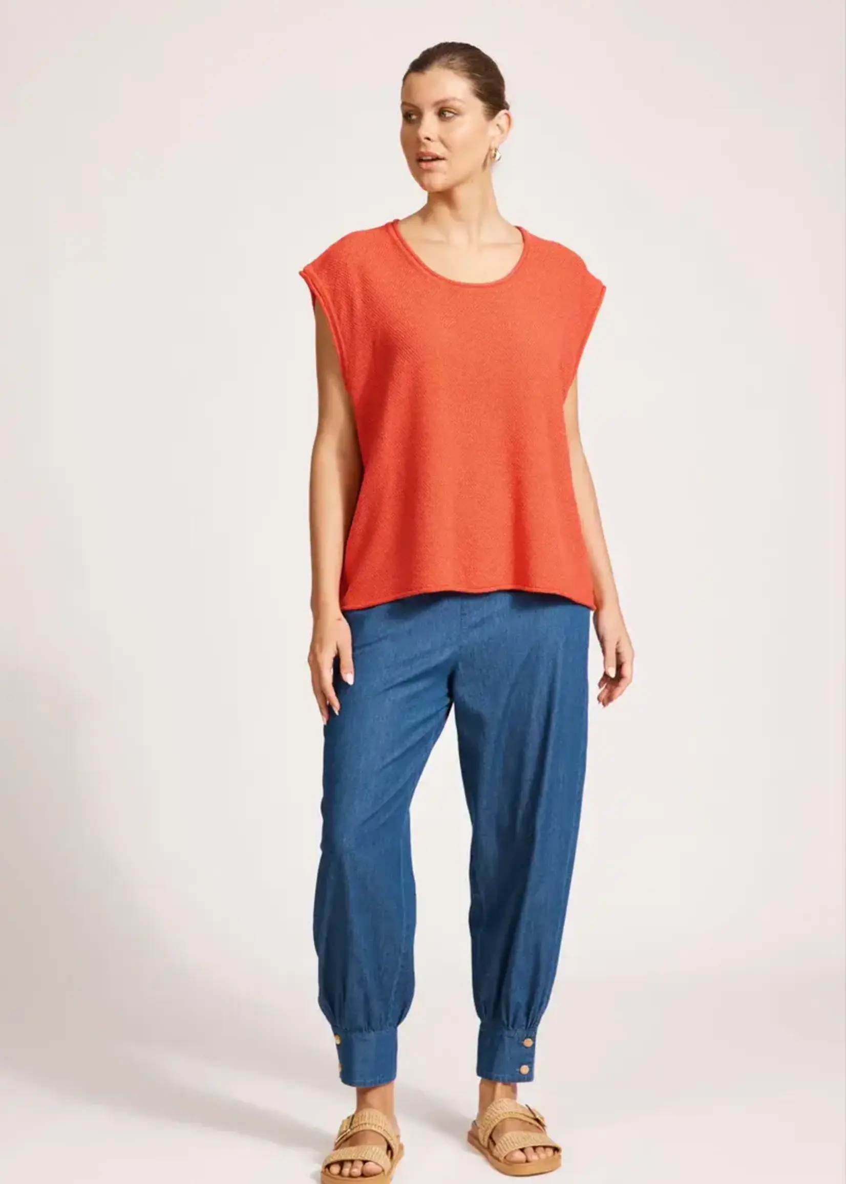 Eb & Ive Artemis Sleeveless Knit Top