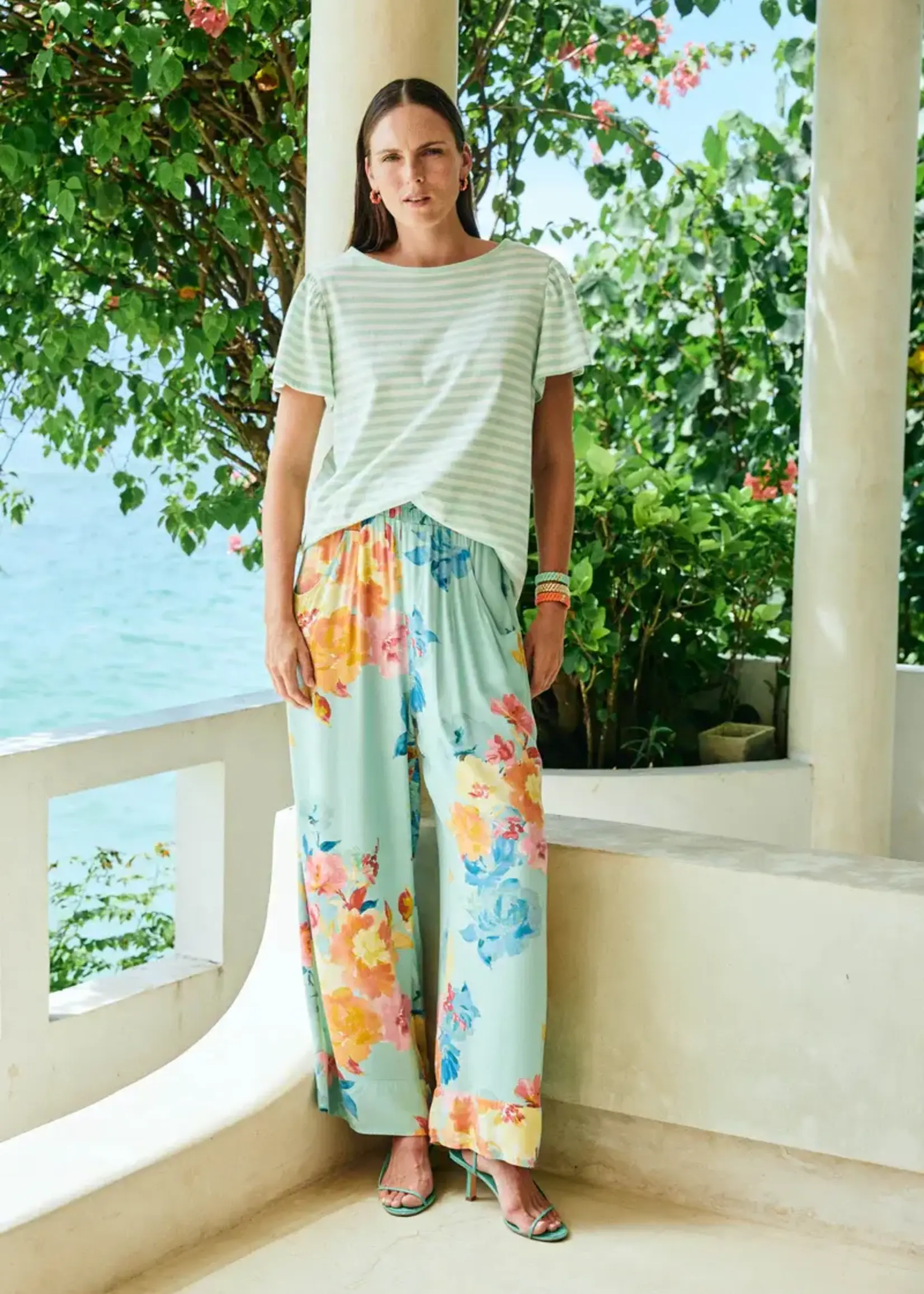 Eb & Ive Margherita Stripe TShirt