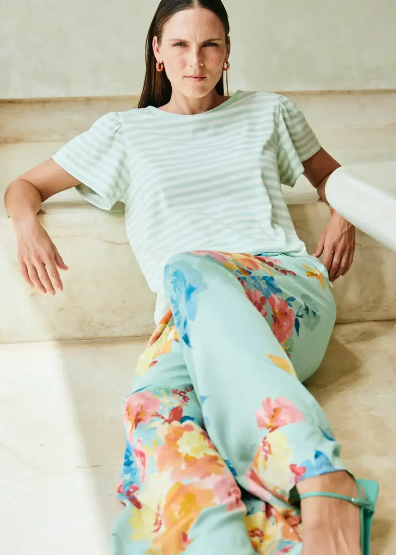 Eb & Ive Margherita Stripe TShirt