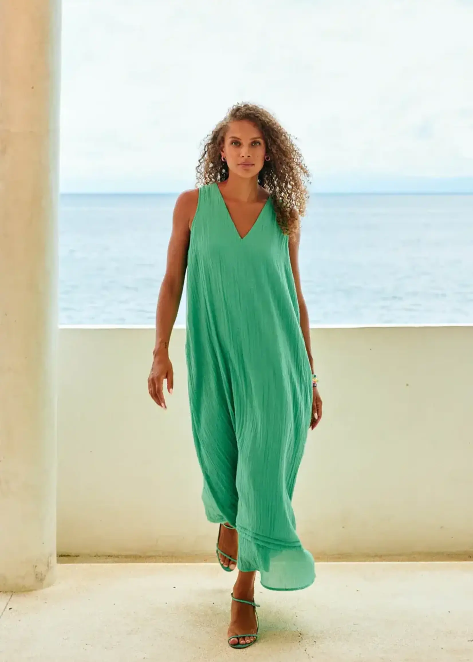 Eb & Ive Orsula Tank Maxi Dress