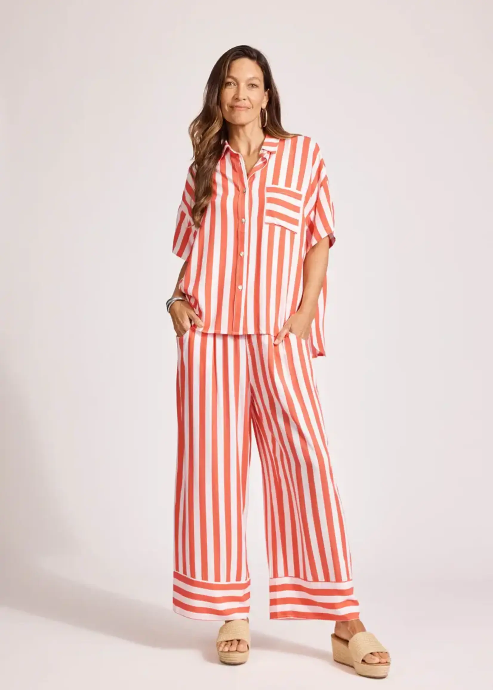 Eb & Ive Treville Stripe Shirt O/S