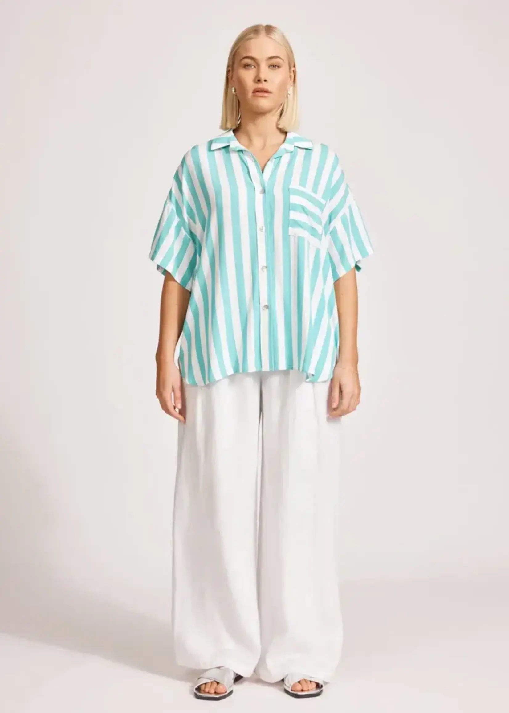 Eb & Ive Treville Stripe Shirt O/S