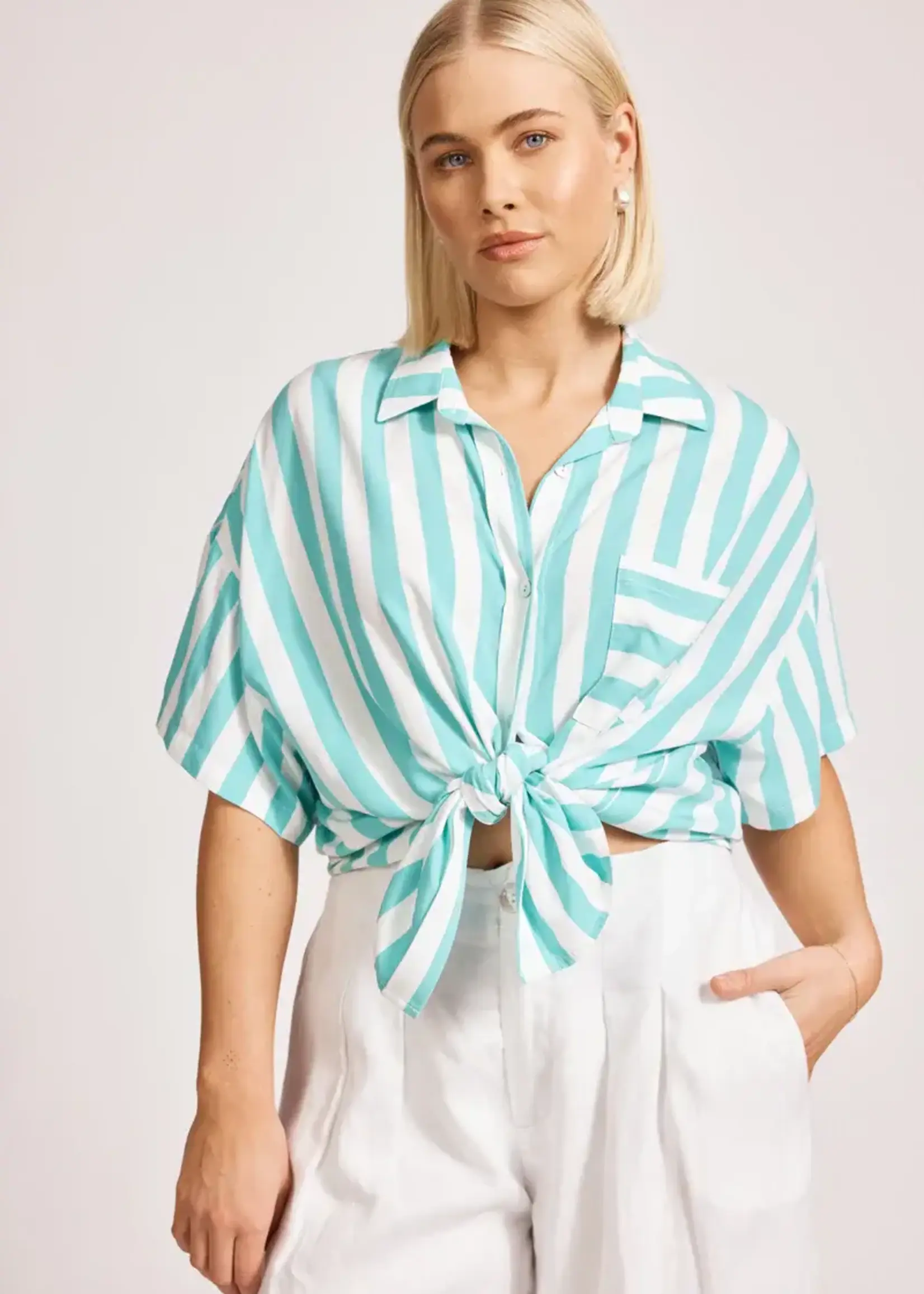 Eb & Ive Treville Stripe Shirt O/S