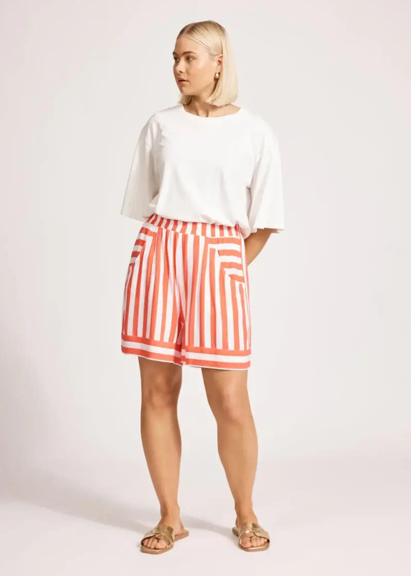 Eb & Ive Treville Stripe Short