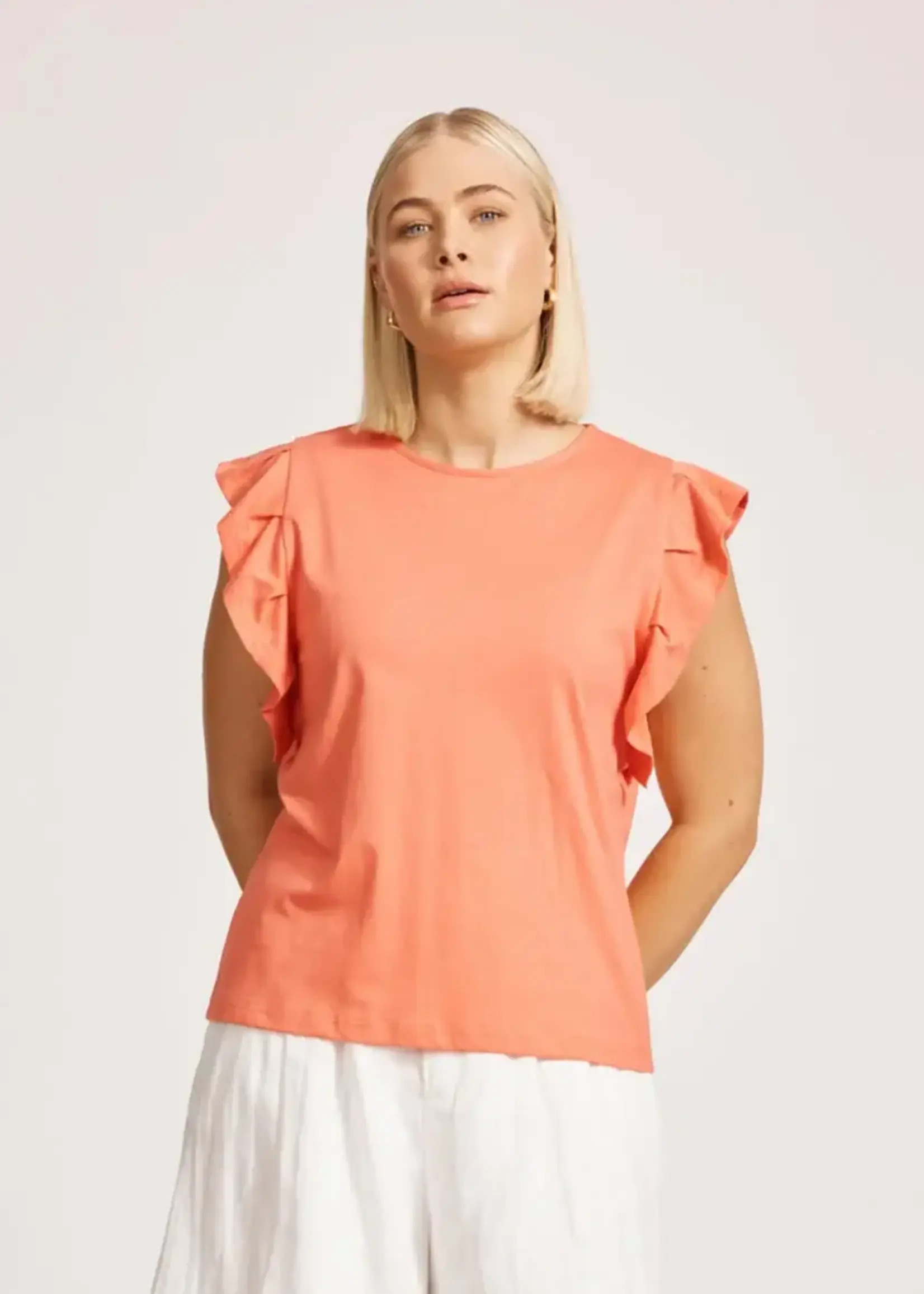 Eb & Ive Francia Frill Tank