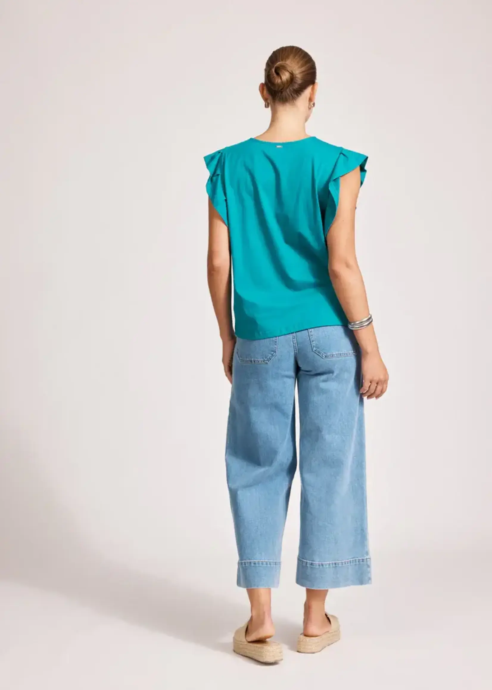 Eb & Ive Francia Frill Tank