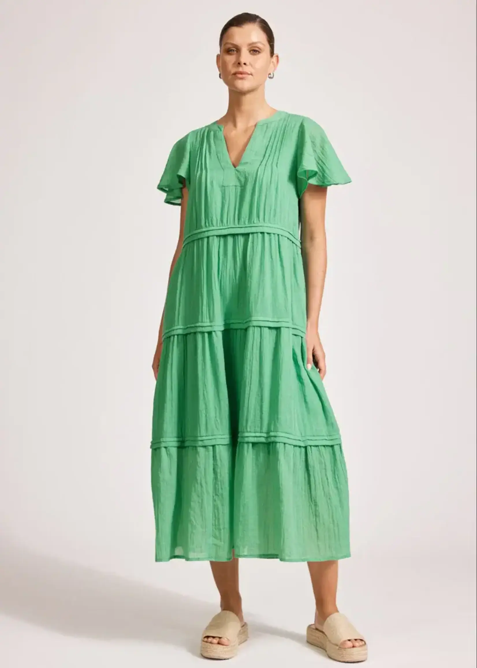 Eb & Ive Orsula Tiered Maxi Dress