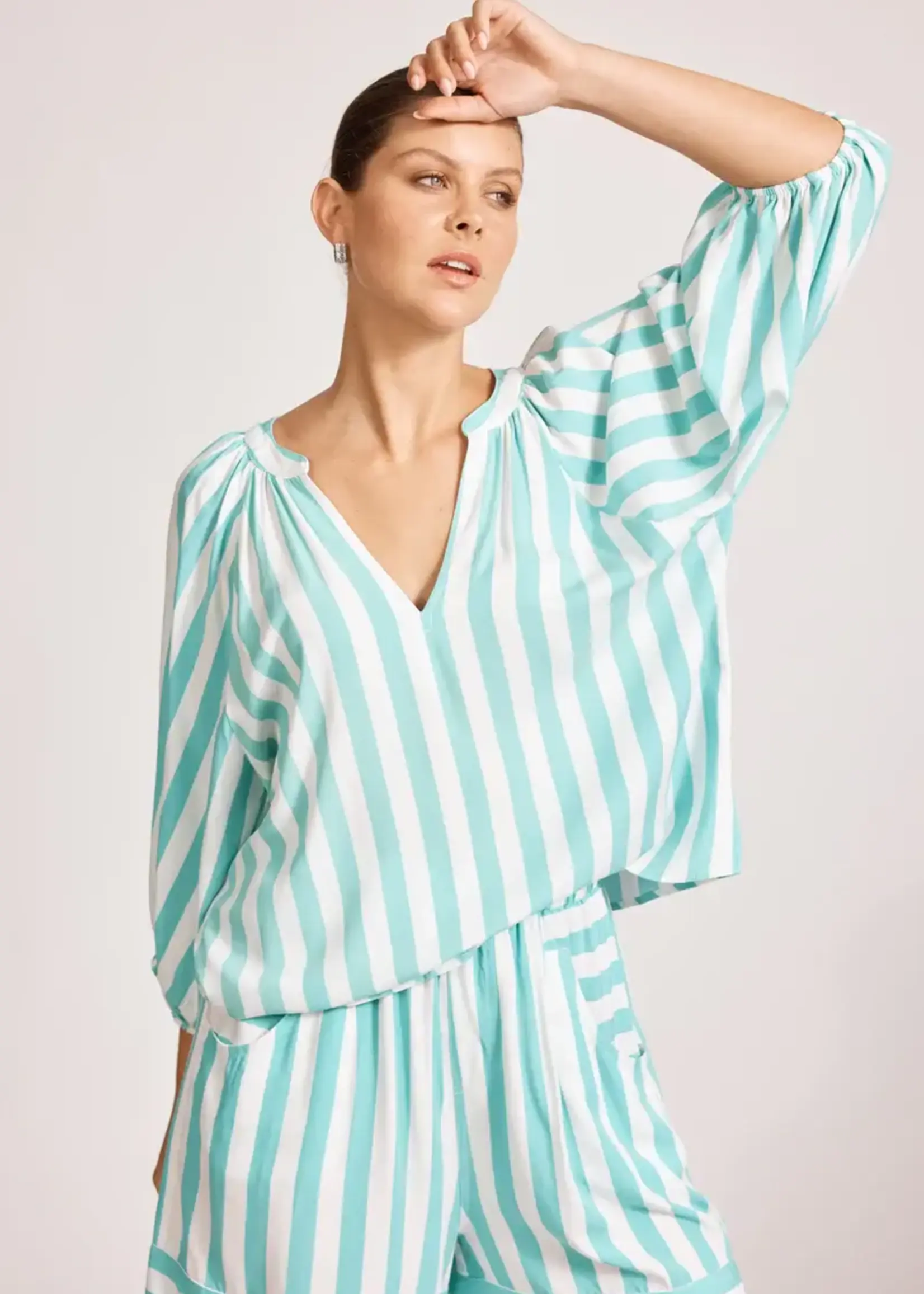 Eb & Ive Treville Stripe Blouse
