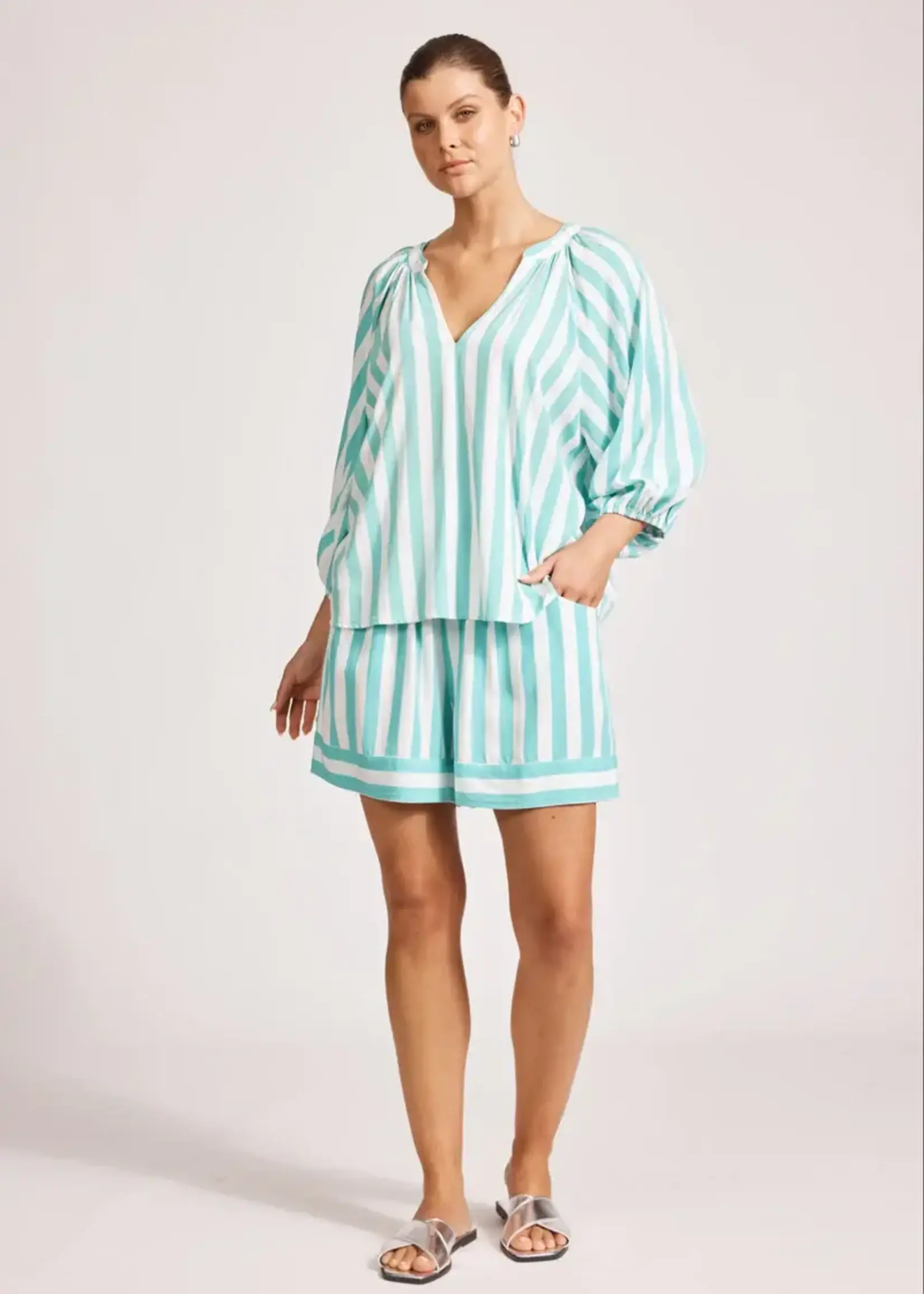 Eb & Ive Treville Stripe Blouse