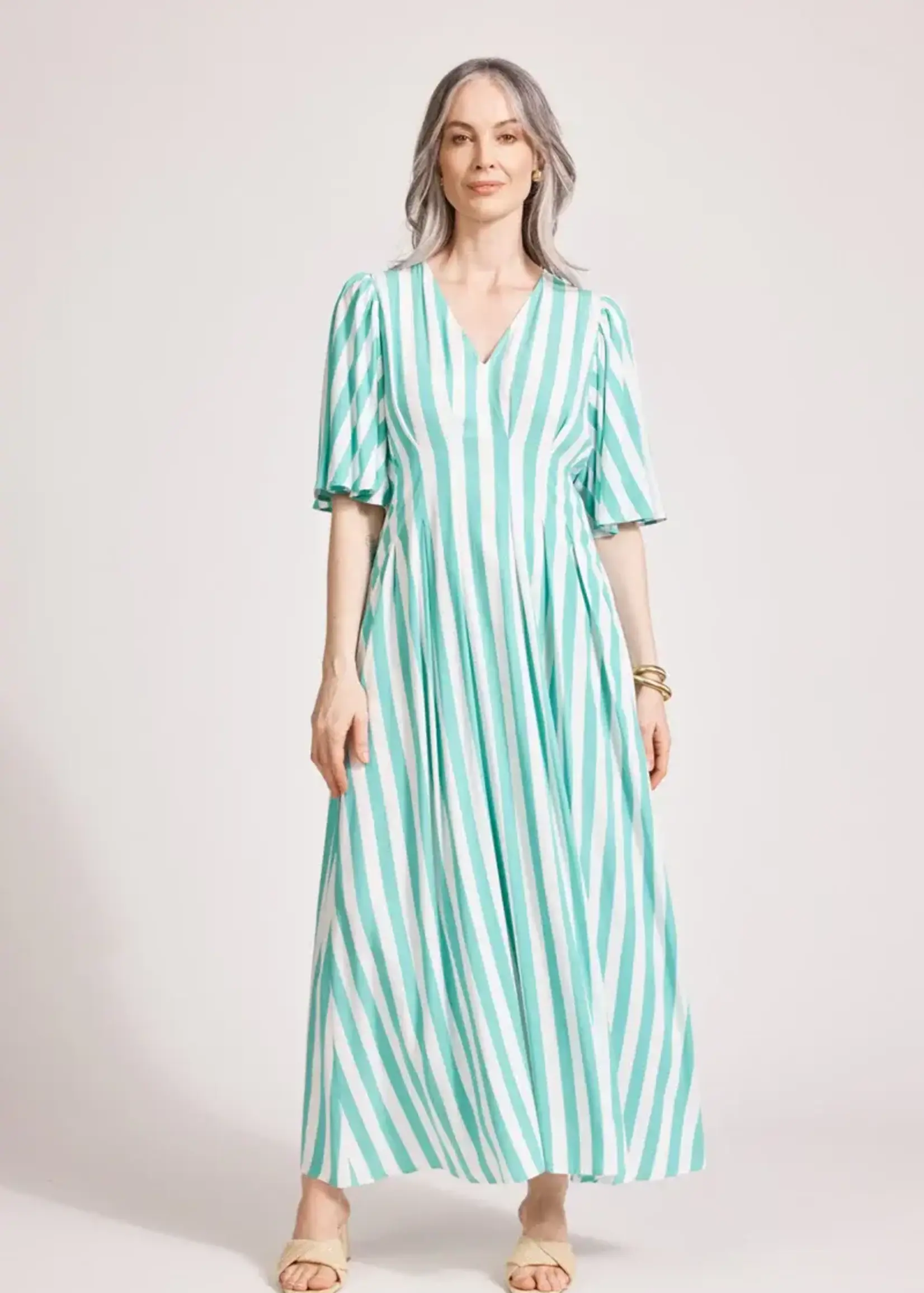 Eb & Ive Treville Stripe Maxi Dress