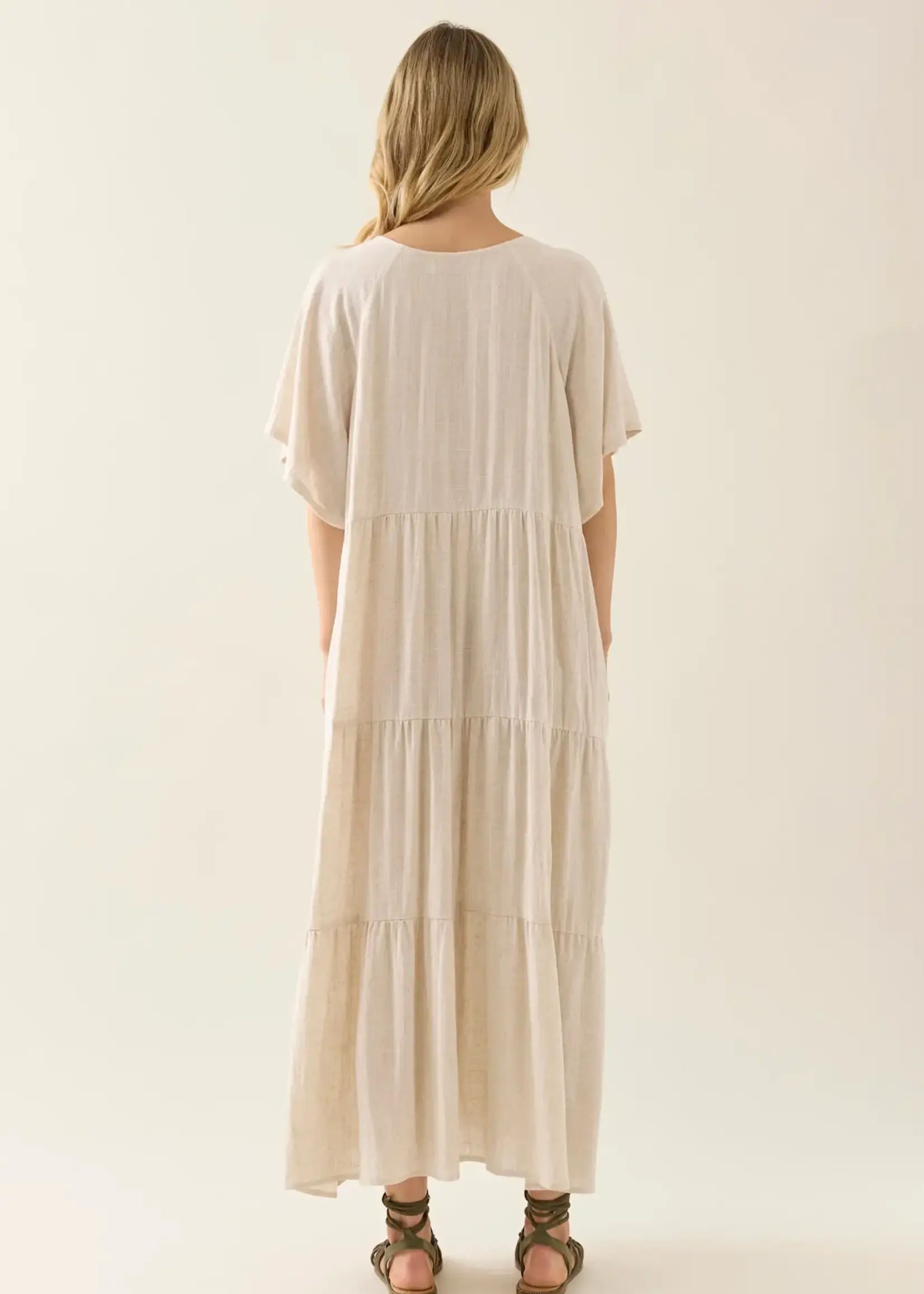 Isle Of Mine Ingrid Tiered Maxi Dress