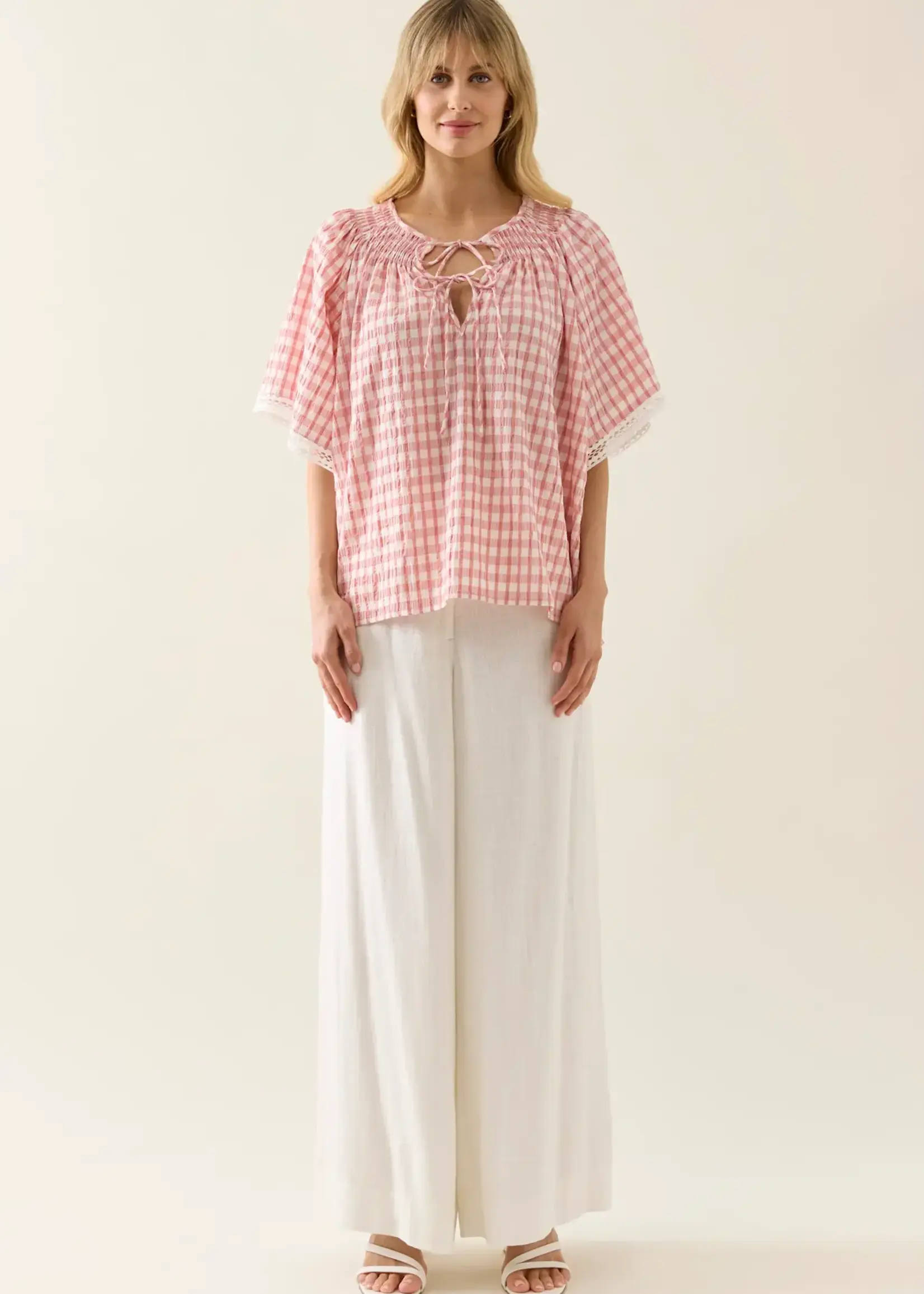 Isle Of Mine Esther Shirred Top