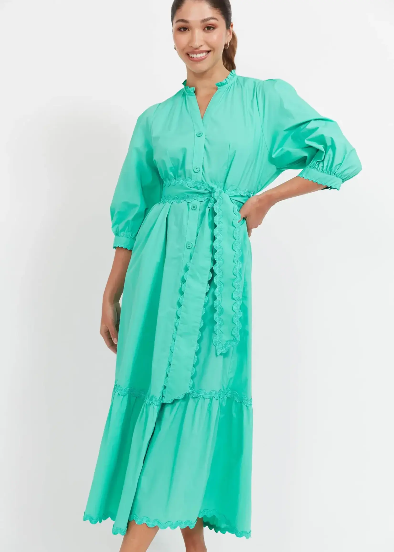 Haven Brasilia Button Maxi Dress