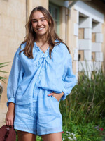 The Eighth Letter Eden Shirt Blue