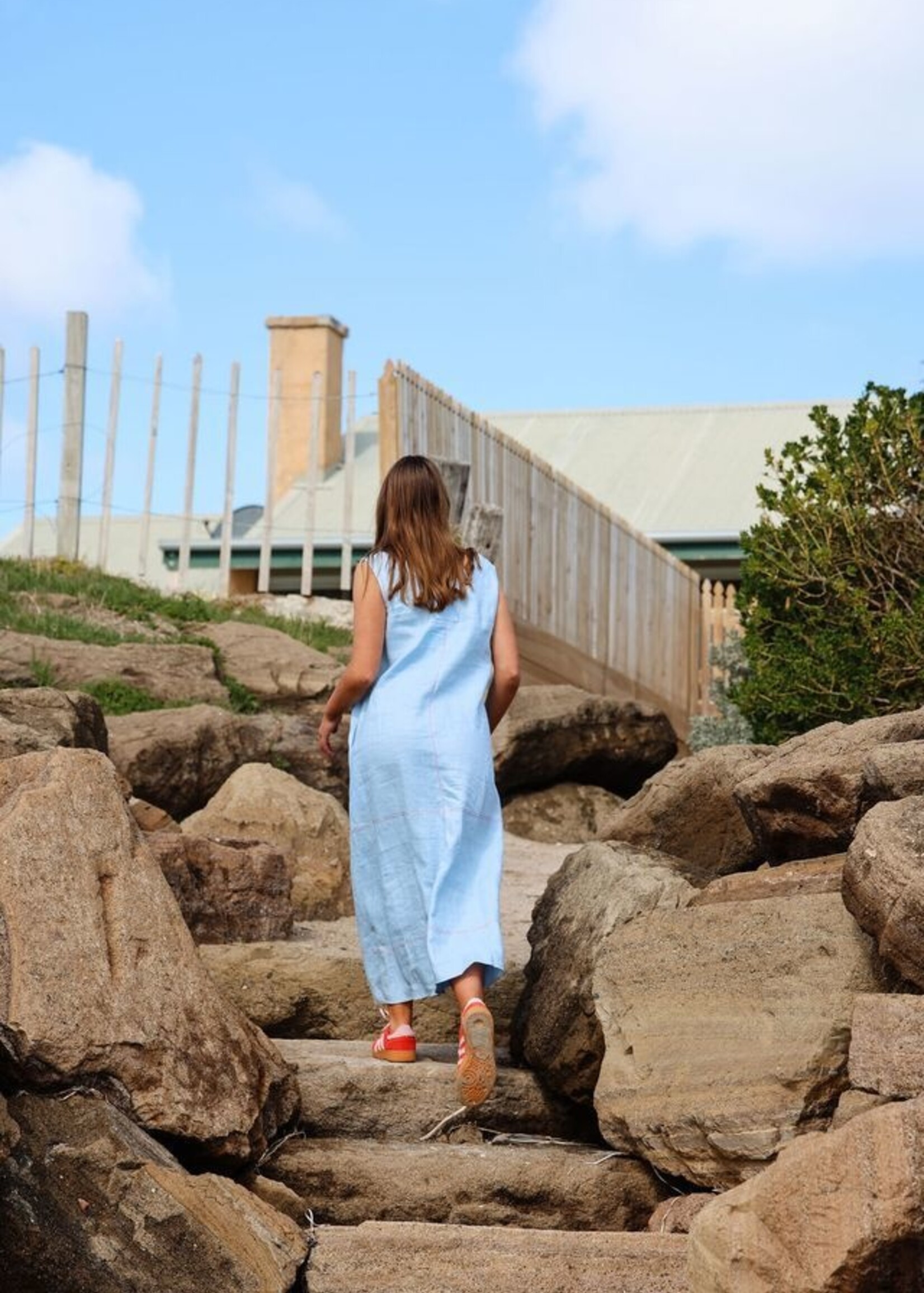 The Eighth Letter Willow Dress Blue