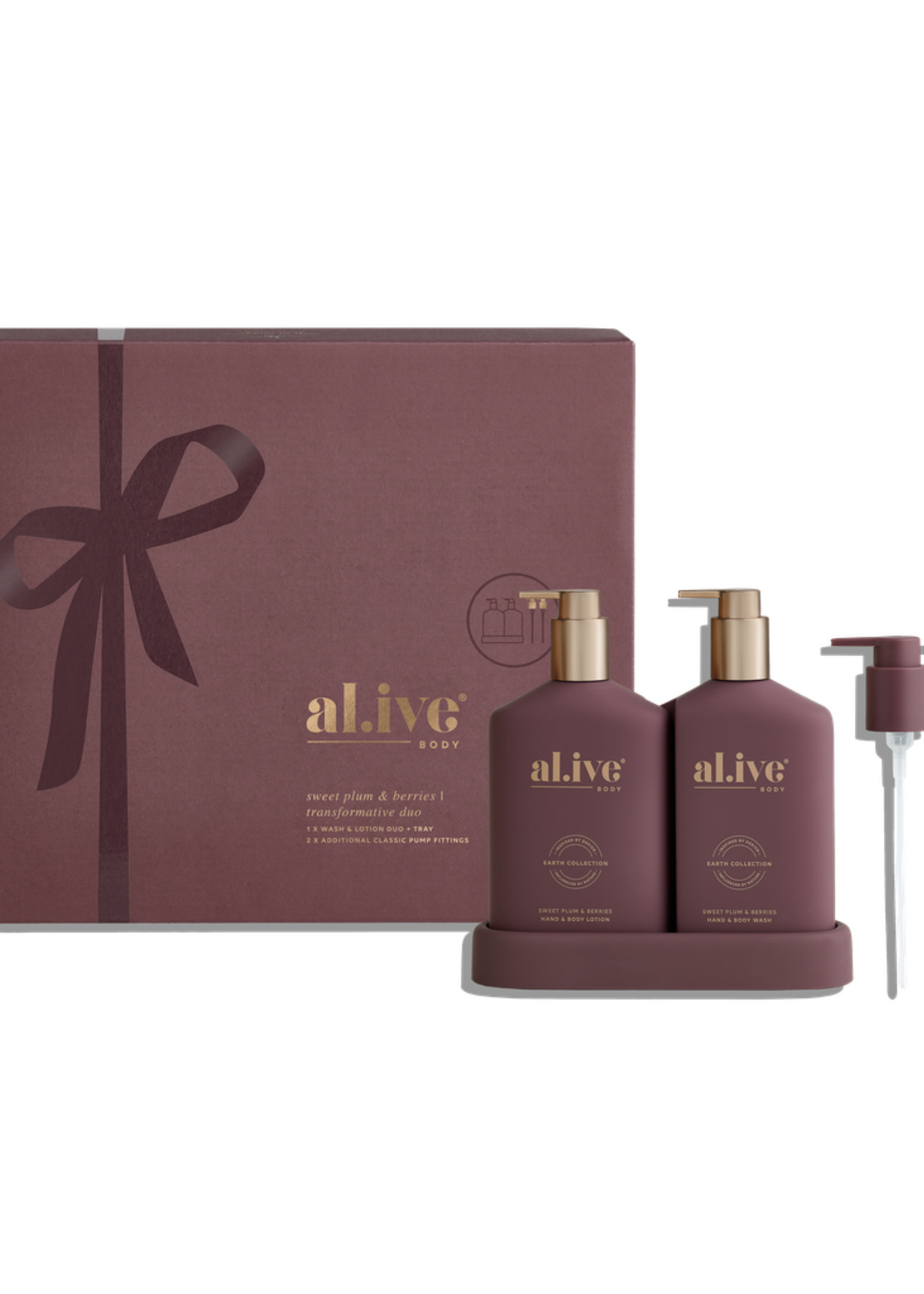 Transformative Wash & Lotion Duo - Sweet Plum & Berries