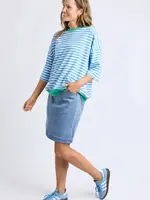 Elm Mazie Stripe Ringer Sweat (K)