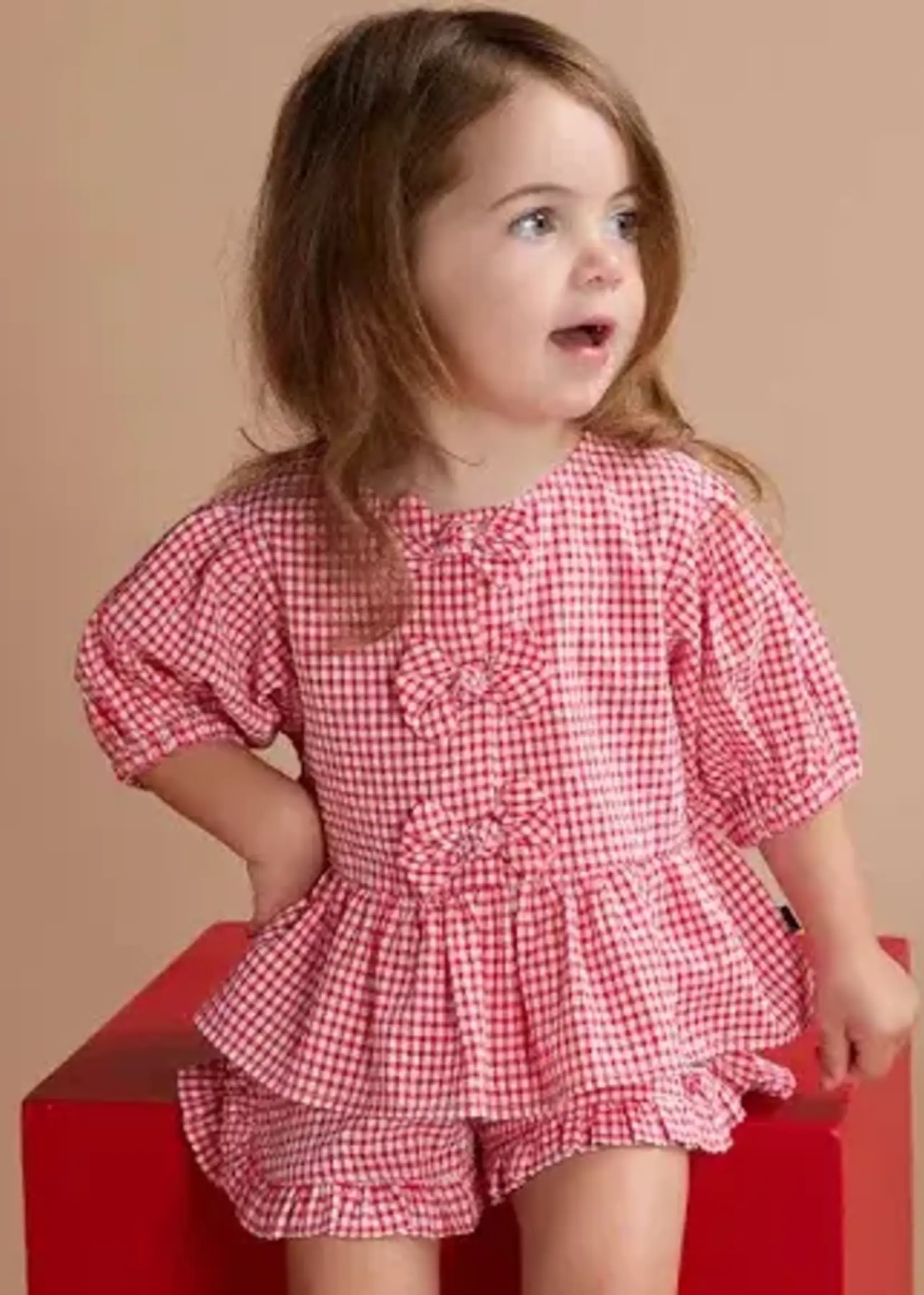 Animal Crackers Checkered top