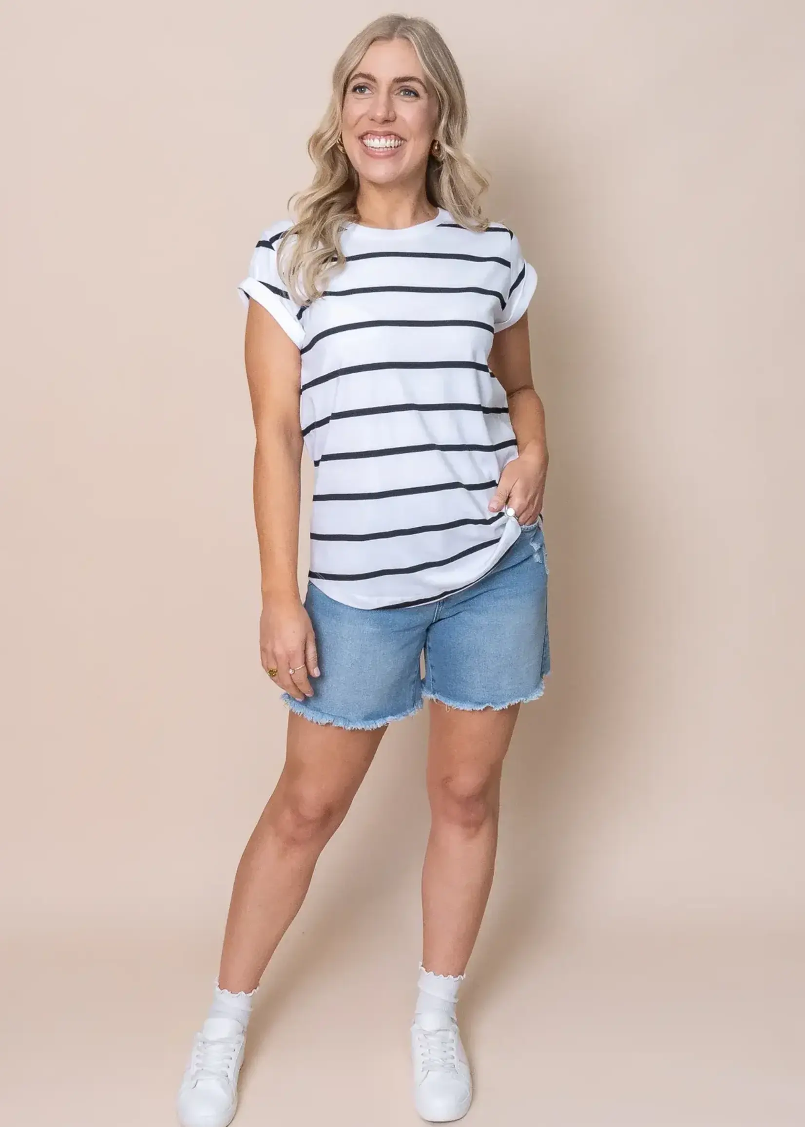 Foxwood Manly Stripe Tee