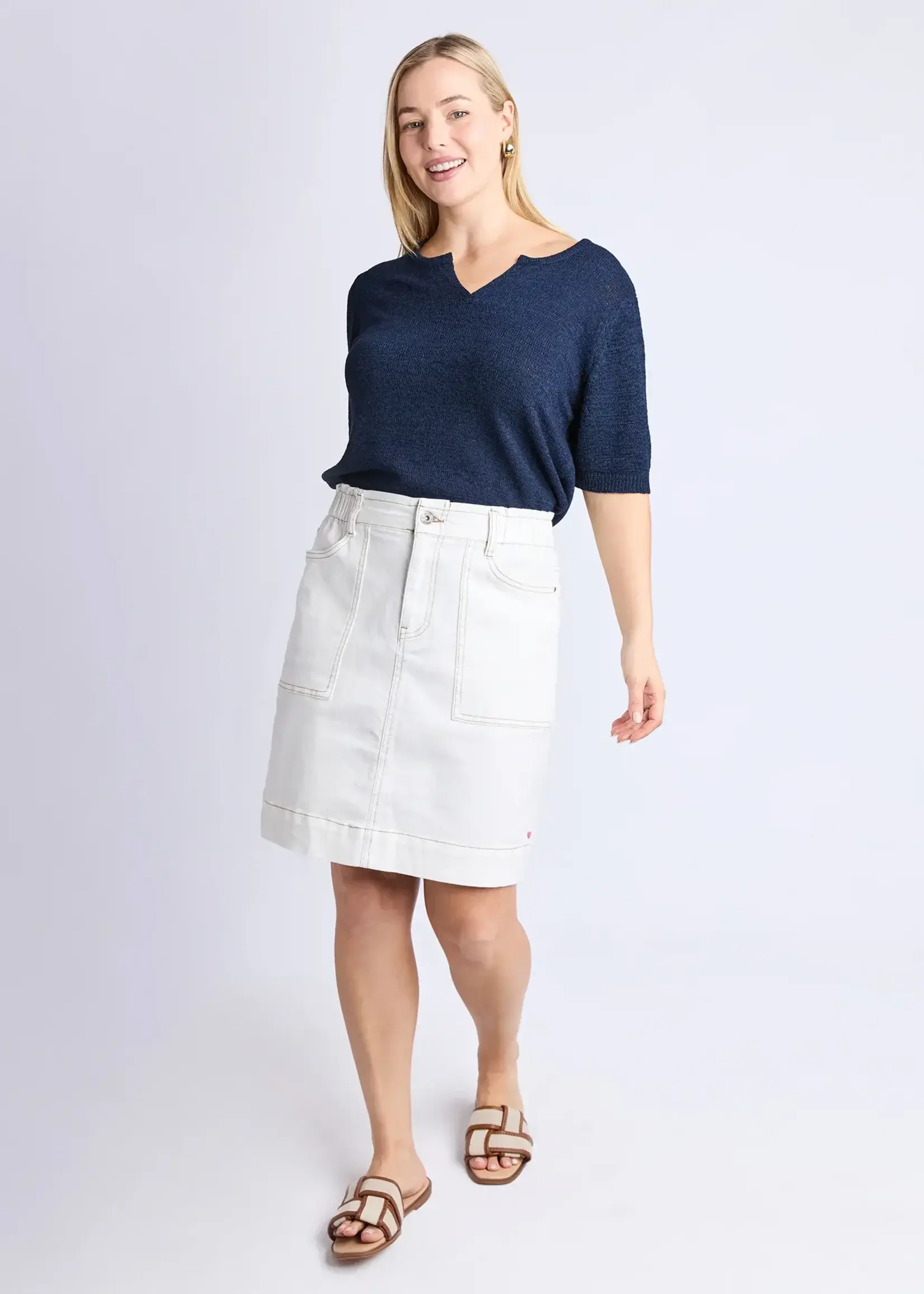 Elm Atlas Denim Skirt