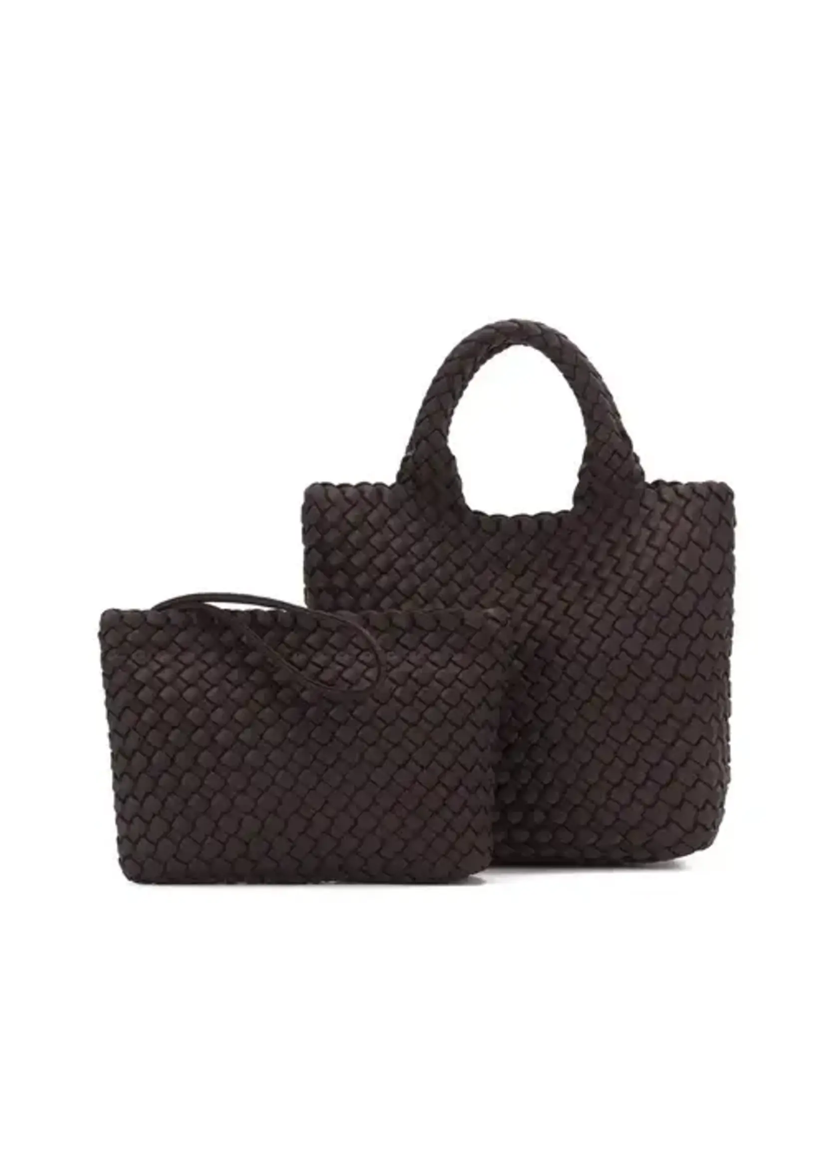 Black Caviar Riviera 2pce Mini Bag Chocolate