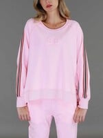 Thea 3S Stripe Sweater PPink