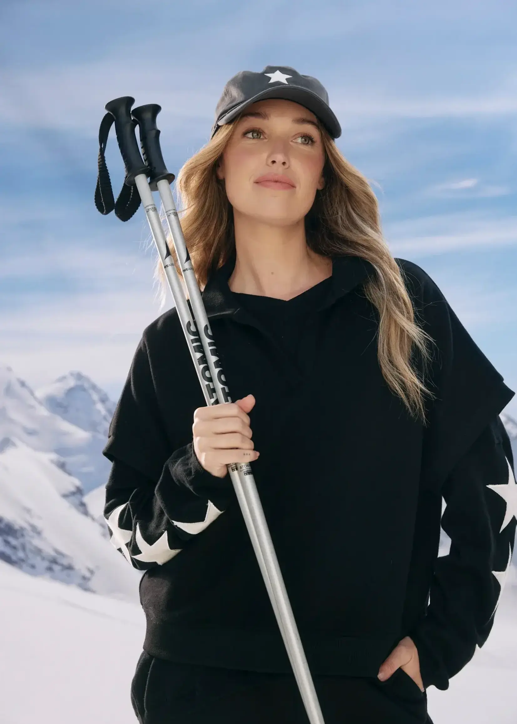 Haven Vermont Star V Neck Jumper