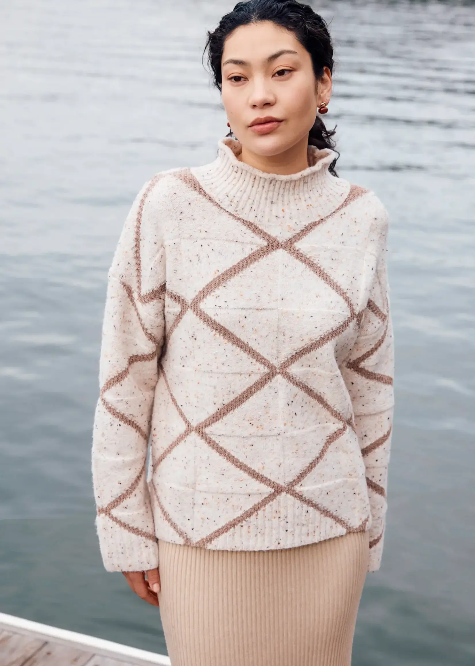 Isle Of Mine McKenna Diamond Jumper