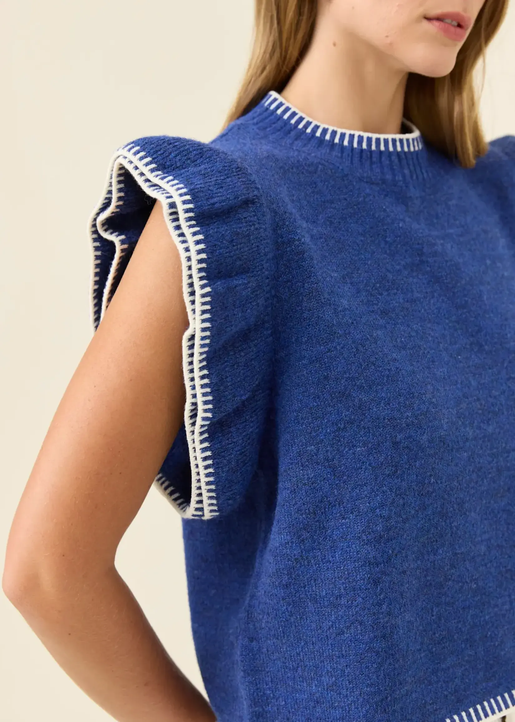 Isle Of Mine Athena Frill Knit Top